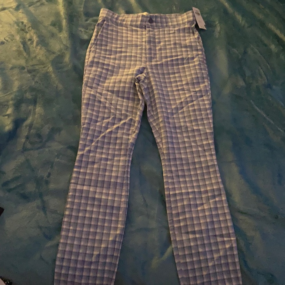 🚨Size small plaid pants NWT hollister🚨
